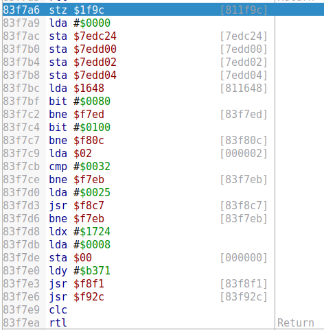 Bit 5 logic.